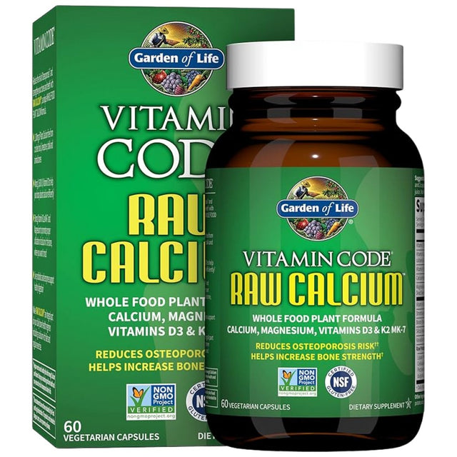 Vitamin Code / RAW Calcium - 60 капсули - Feel You