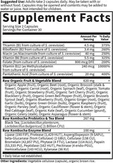 Vitamin Code / Raw Kombucha - 60 капсули - Feel You