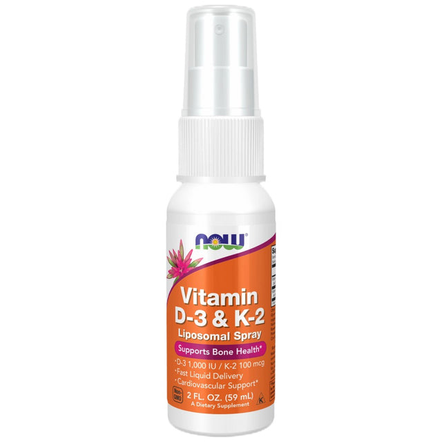 Vitamin D-3 1000 IU & K-2 100 mcg | Liposomal Spray - 59 мл - Feel You