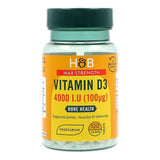 Витамин Д (Vitamin D 4000 I.U.) 100мкг 120 таблетки, H&B - Feel You