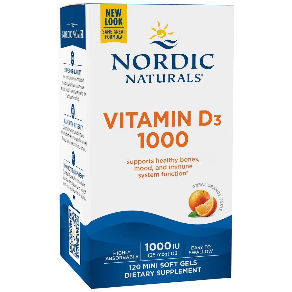 Vitamin D3 1000 IU - 120 Гел капсули - Feel You