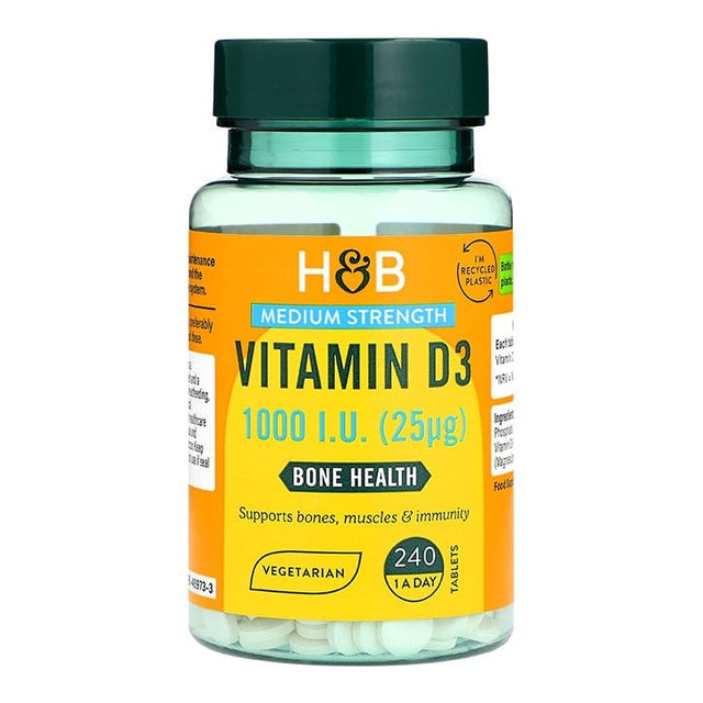 Vitamin D3 1000 IU - 240 Таблетки - Feel You