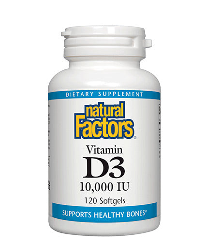 Vitamin D3 10000 IU / 120 Softgels - Feel You