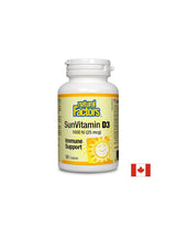 Vitamin D3/ Витамин D3 1000 IU, 90 таблетки Natural Factors - Feel You