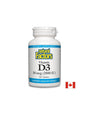 Vitamin D3 / Витамин D3, 2000 IU, 90 таблетки Natural Factors - Feel You