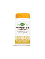 Vitamin D3 Dry Form/ Витамин D3 (сух) 400 IU х 100 капсули Nature’s Way - Feel You