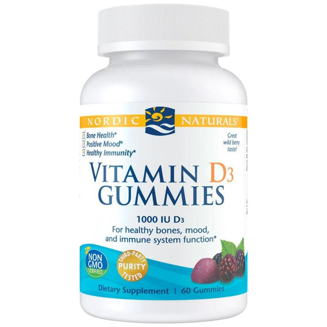 Vitamin D3 Gummies 1000 IU - 60 желирани бонбони - Feel You