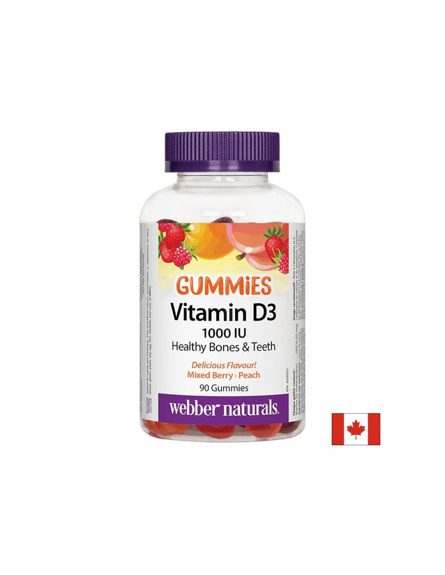 Vitamin D3 Gummies / Витамин D3, 1000 IU, 90 желирани таблетки - Feel You