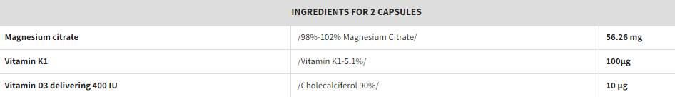 Vitamin D3 | + Vitamin K1 & Magnesium - 60 капсули - Feel You