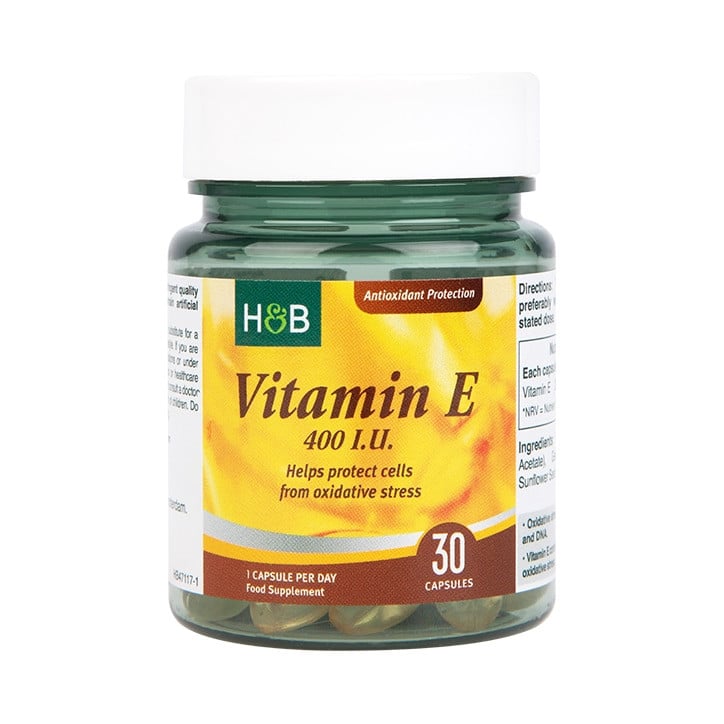 Витамин Е (Vitamin E) 400 I.U. 30 капсули, H&B - Feel You