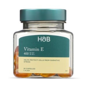 Витамин Е (Vitamin E) 400 I.U. 30 капсули, H&B - Feel You