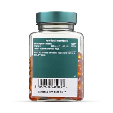 Витамин Е (Vitamin E) 400 I.U. 90 капсули HOLLAND & BARRETT - Feel You
