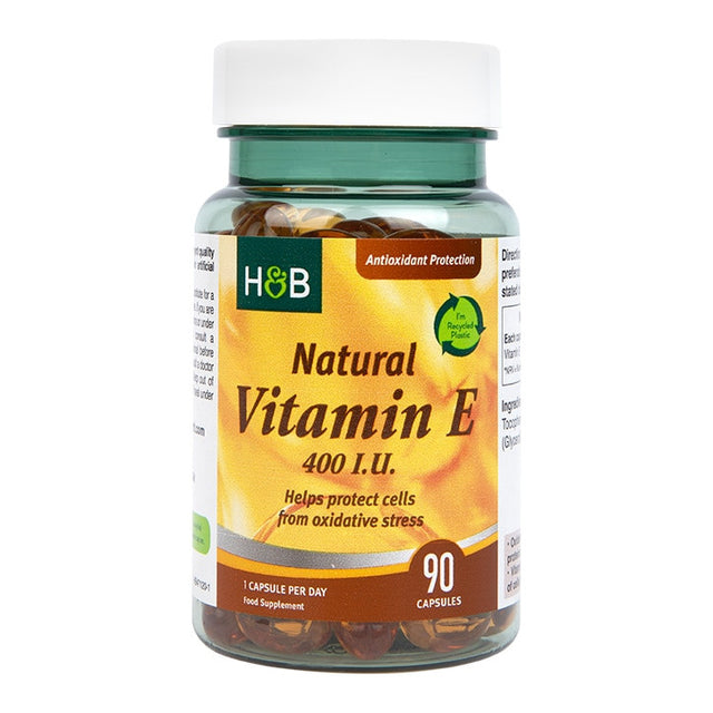 Витамин Е (Vitamin E) натурален 400 I.U. 90 капсули - Feel You