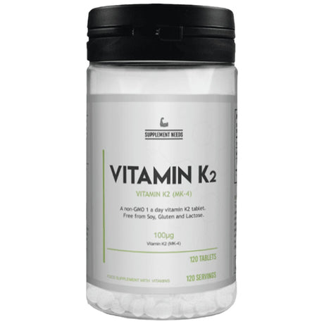 Vitamin K2 MK-4 100 mcg - 120 Таблетки - Feel You