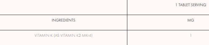 Vitamin K2 MK-4 100 mcg - 120 Таблетки - Feel You
