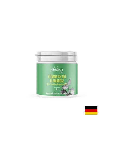 Vitamin K2 mit D-Mannose / Витамин К и D-маноза, 100 gr (прах) - Feel You