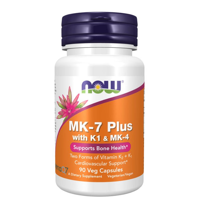 Vitamin MK7 Plus With K1 & MK-4 - 90 Veg Capsules - Feel You
