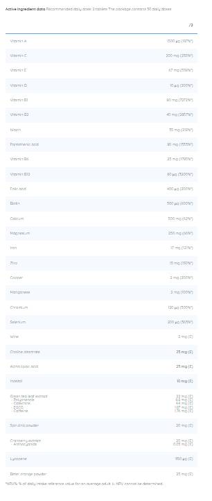 Vitamin Women | Iodine Free - 60 Таблетки - Feel You