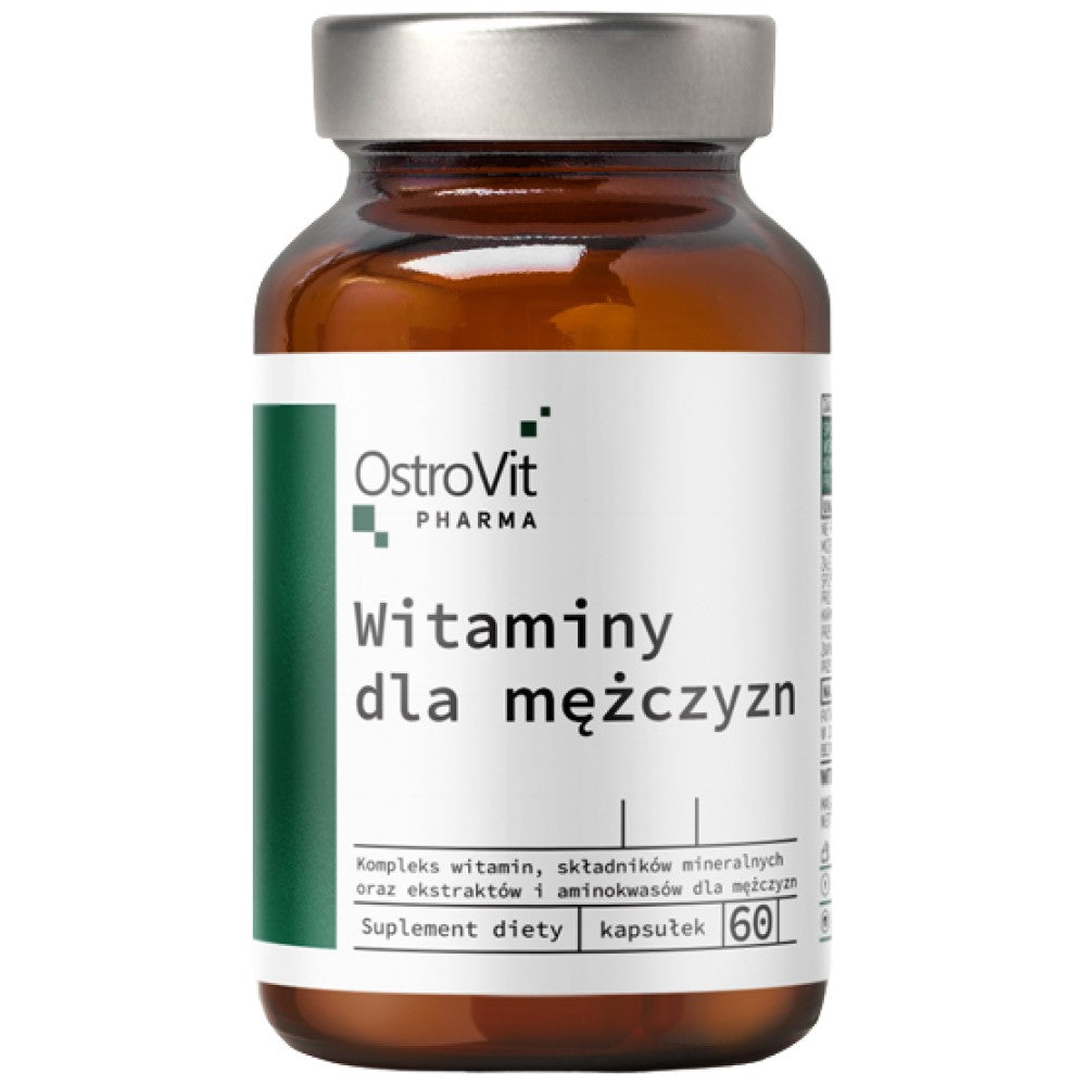 Vitamins for Men | with Ashwagandha, Tribulus and Saw Palmetto 60 капсули - Feel You