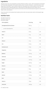 VitandMin + Ashwagandha | Multivitamin Formula + KSM-66® 120 Таблетки - Feel You