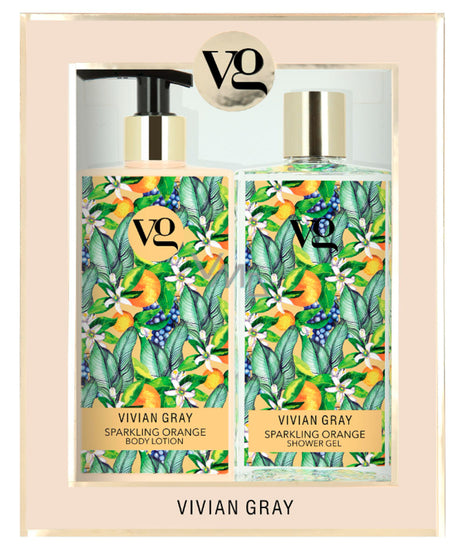 Vivian Gray - Sparkling Orange Shower Gel & Body Lotion Set - Feel You