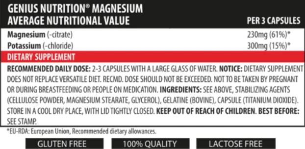 Magnesium - 90 капсули - Feel You