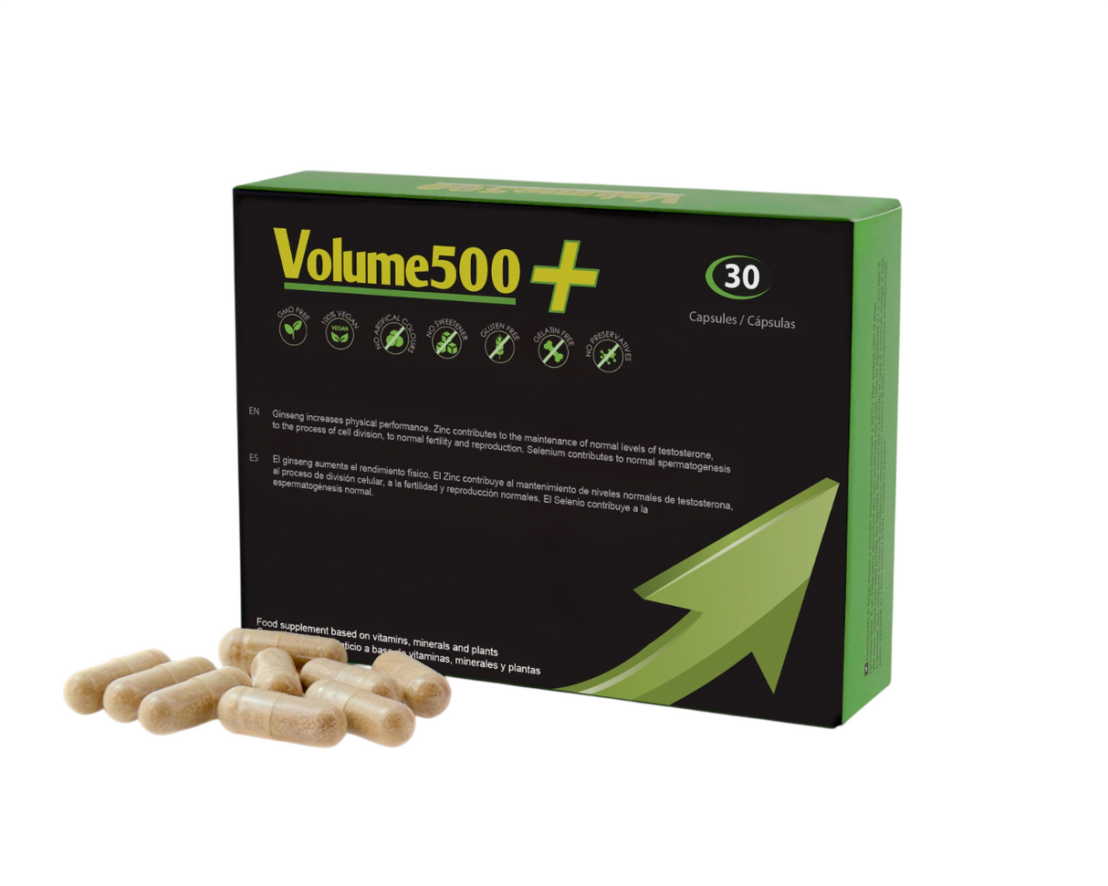Volume500, Volume500, Improve Sperm Quality & Quantity, Capsules, 30 capsules - Feel You