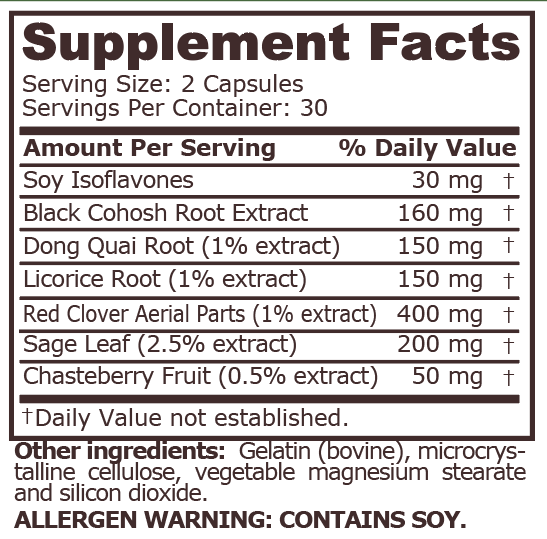 WOMEN'S SUPPORT - 60 Capsules