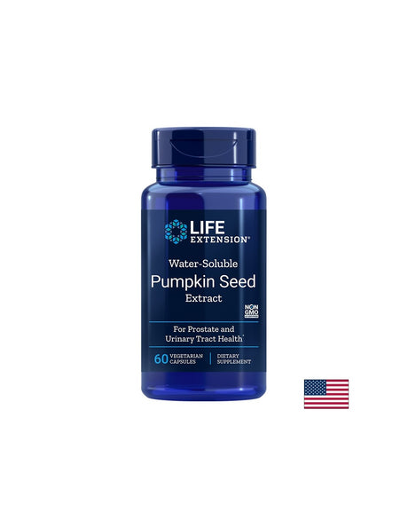 Water-Soluble Pumpkin Seed Extract/ Тиквени семена (водоразтворими) х 60 капсули - Feel You