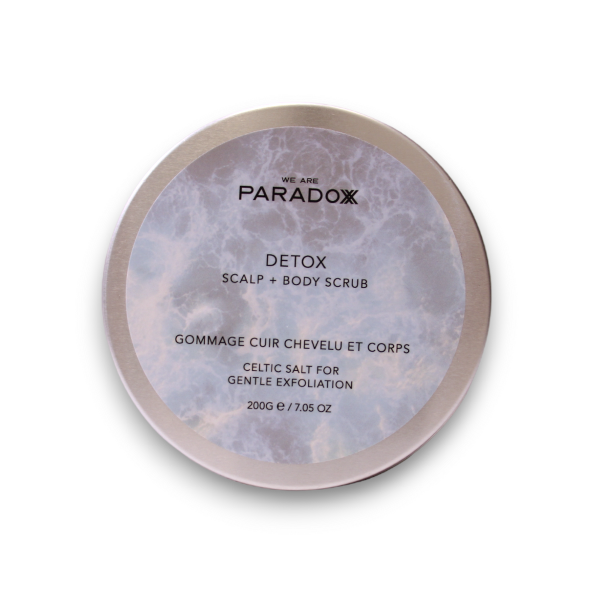 We are Paradoxx, Detox, Celtic Salt, Exfoliating, Body Scrub, 200 g - Feel You