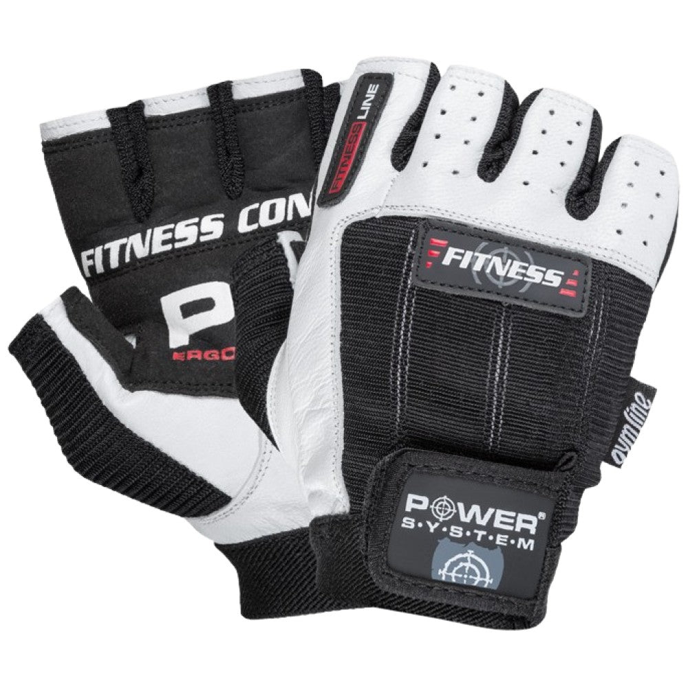 Weightlifting Gloves White/Black - Feel You