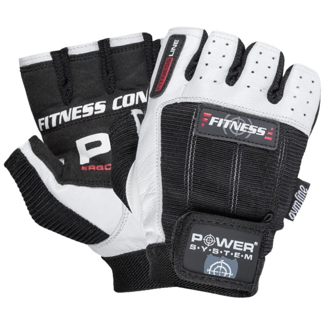 Weightlifting Gloves White/Black - Feel You