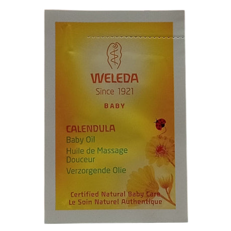 Weleda, Baby, Calendula, Hydrating & Repairing, Marigold, Body Oil, Day, 2 ml *Sample - Feel You