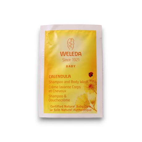 Weleda, Baby, Shower Gel & Shampoo 2-In-1, Calendula, 3 ml *Sample - Feel You
