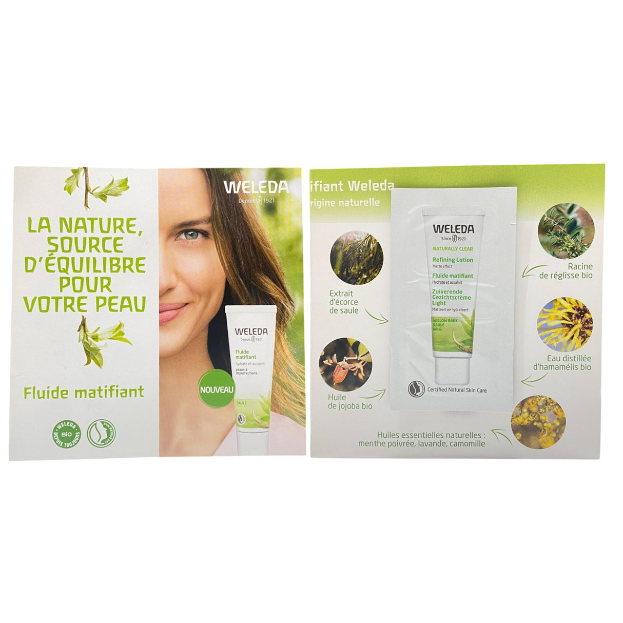 Weleda, Naturaly Clear, Refining, Lotion, For Face, 1.5 ml *Sample - Feel You