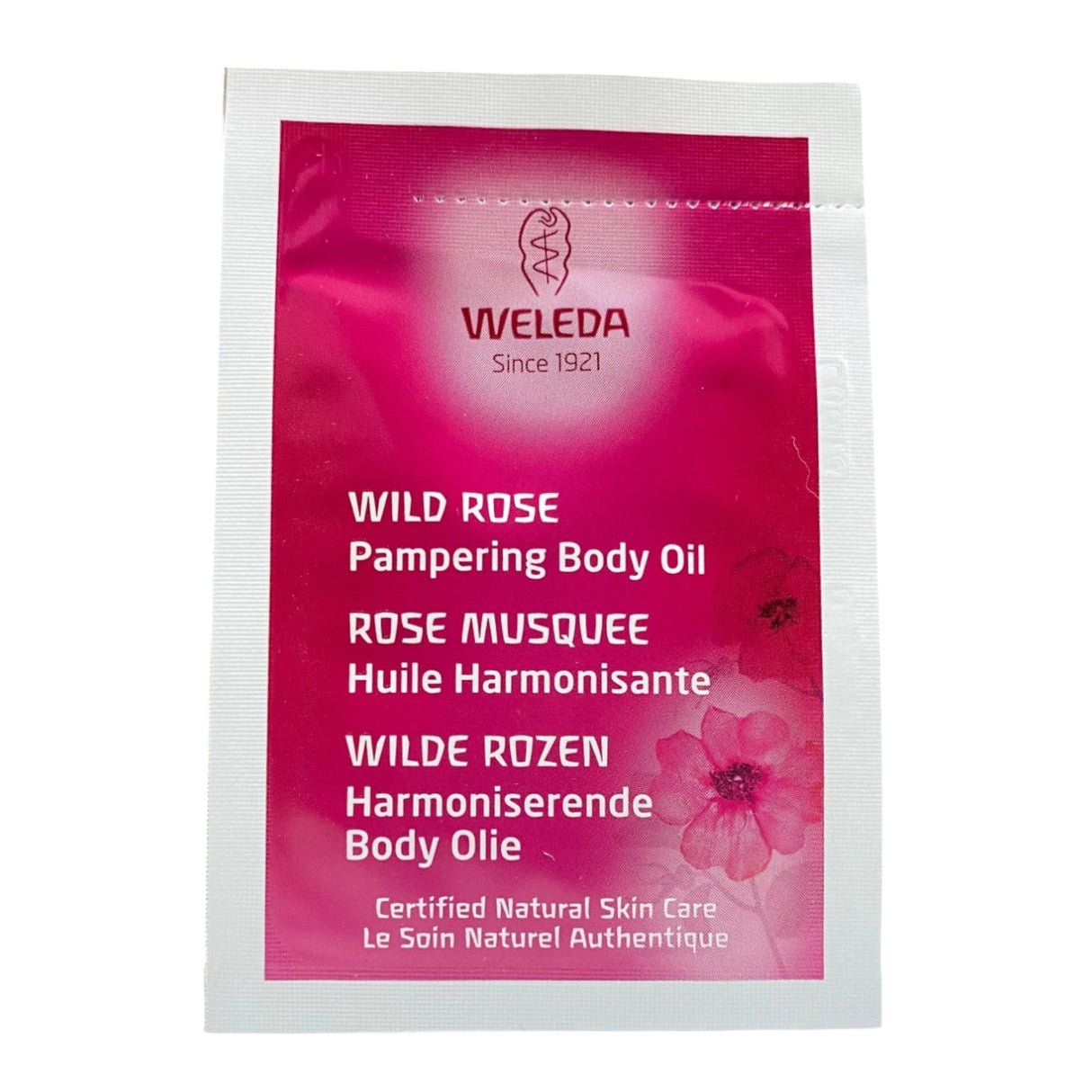 Weleda, Wild Rose, Rose Petals, Hydrating & Repairing, Body Oil, Day, 2 ml *Sample - Feel You