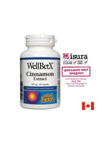 WellBetX® Cinnamon Extract/ Канела 150 mg х 60 капсули Natural Factors - Feel You