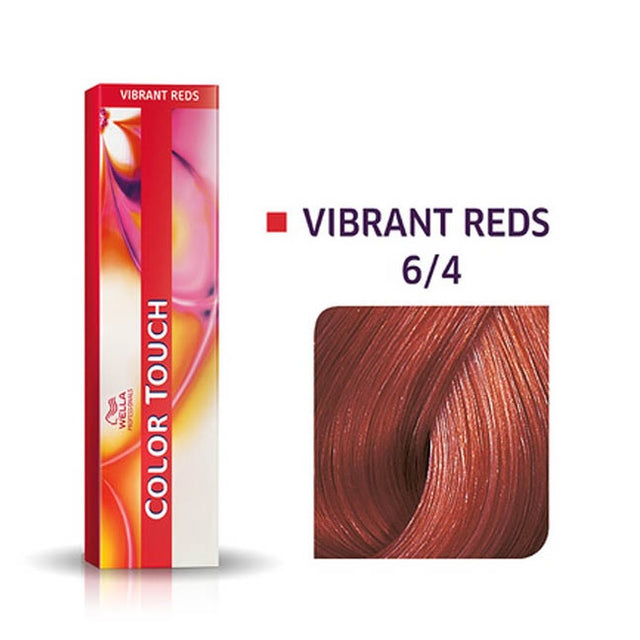 Wella Professionals, Color Touch, Ammonia-Free, Semi-Permanent Hair Dye, 6/4 Dark Blonde Red, 60 ml - Feel You