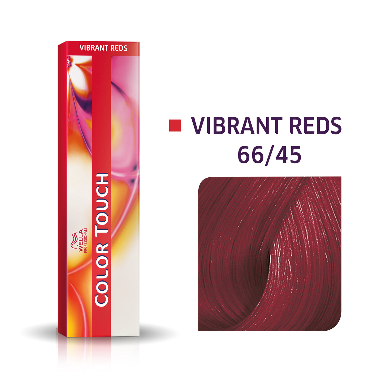 Wella Professionals, Color Touch, Ammonia-Free, Semi-Permanent Hair Dye, 66/45 Dark Intense Red Mahogany Blonde, 60 ml - Feel You