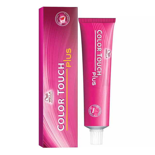 Wella Professionals, Color Touch Plus, Ammonia-Free, Semi-Permanent Hair Dye, 44/06 Intense Medium Natural Violet Brown, 60 ml - Feel You