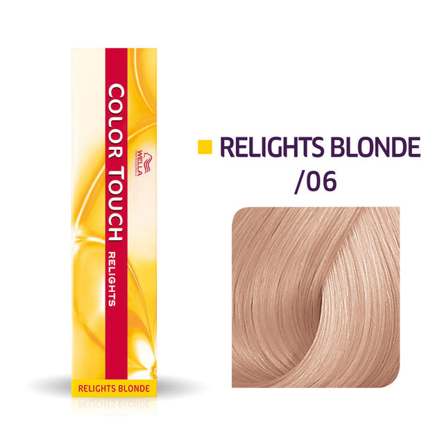 Wella Professionals, Color Touch Relights, Ammonia-Free, Semi-Permanent Hair Dye, /06 Natural Violet, 60 ml - Feel You