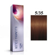 Wella Professionals, Illumina Color, Permanent Hair Dye, 5/35 Light Chestnut Golden Mahogany, 60 ml - Feel You