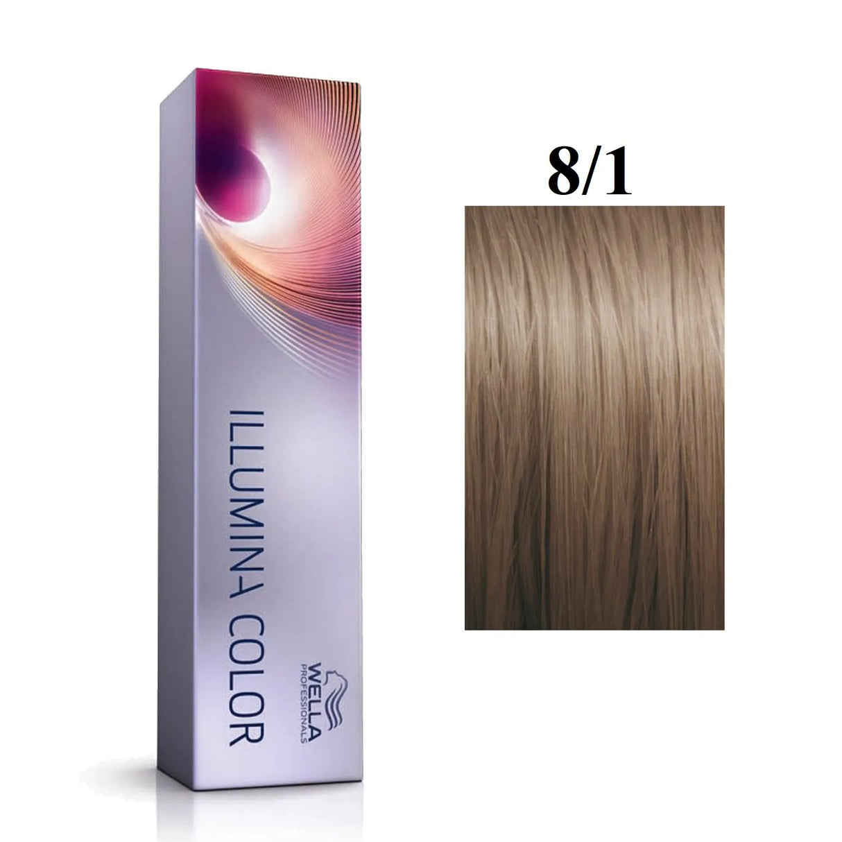 Wella Professionals, Illumina Color, Permanent Hair Dye, 8/1 , 60 ml - Feel You