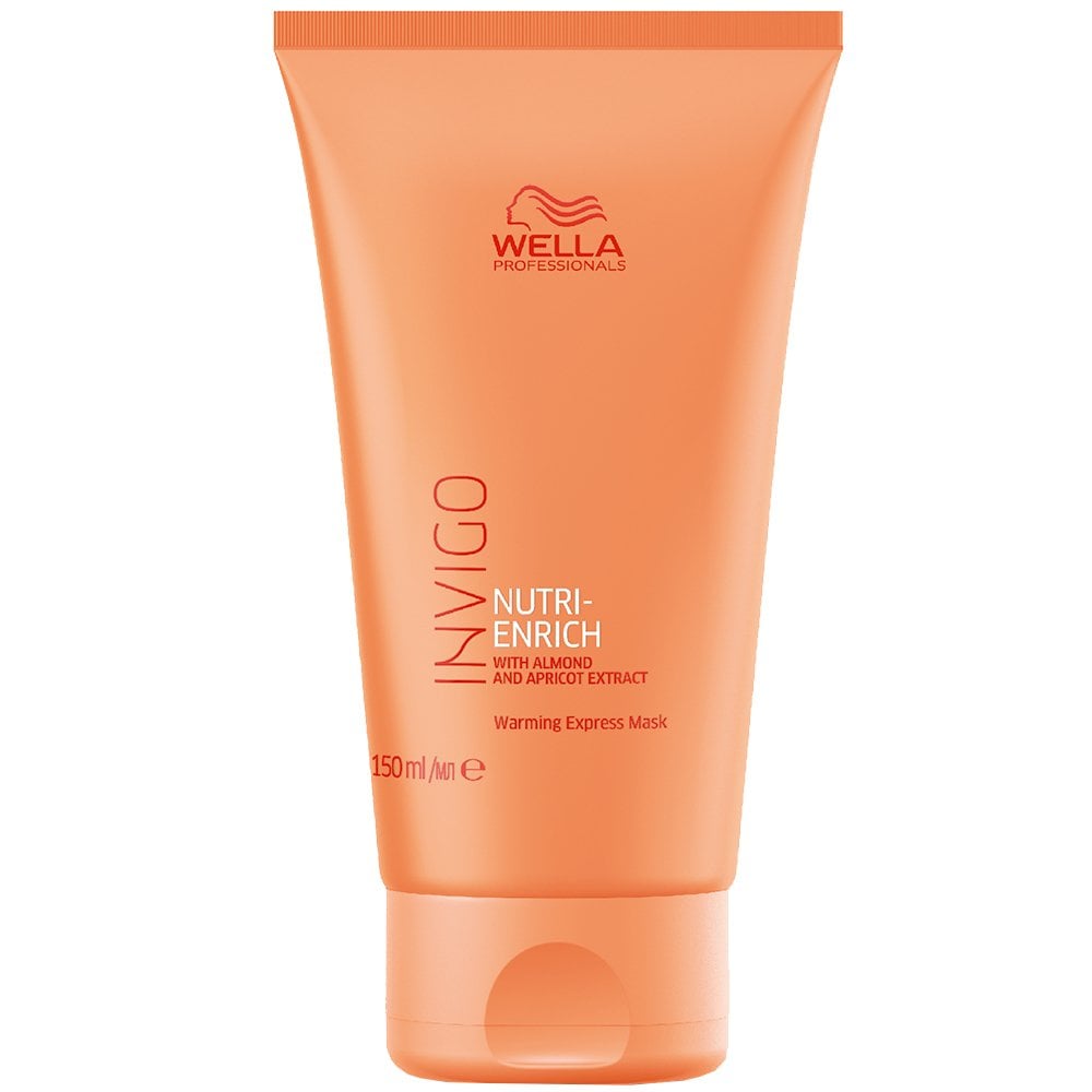 Wella Professionals, Invigo Nutri-Enrich, Almond And Apricot Extract, Hair Treatment Cream Mask, For Shine & Softness, 150 ml - Feel You