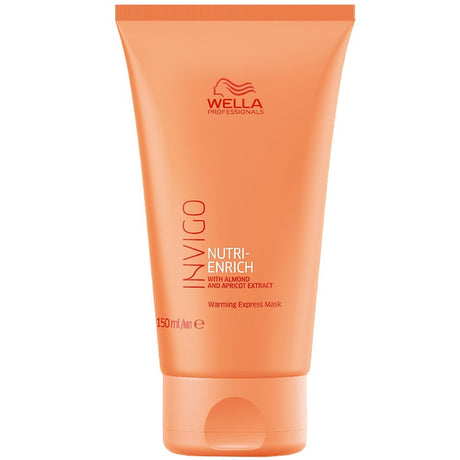 Wella Professionals, Invigo Nutri-Enrich, Almond And Apricot Extract, Hair Treatment Cream Mask, For Shine & Softness, 150 ml - Feel You