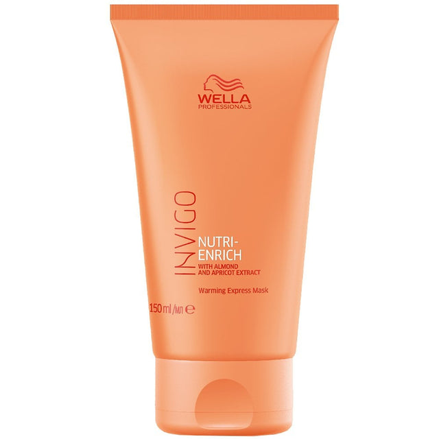 Wella Professionals, Invigo Nutri-Enrich, Almond And Apricot Extract, Hair Treatment Cream Mask, For Shine & Softness, 150 ml - Feel You