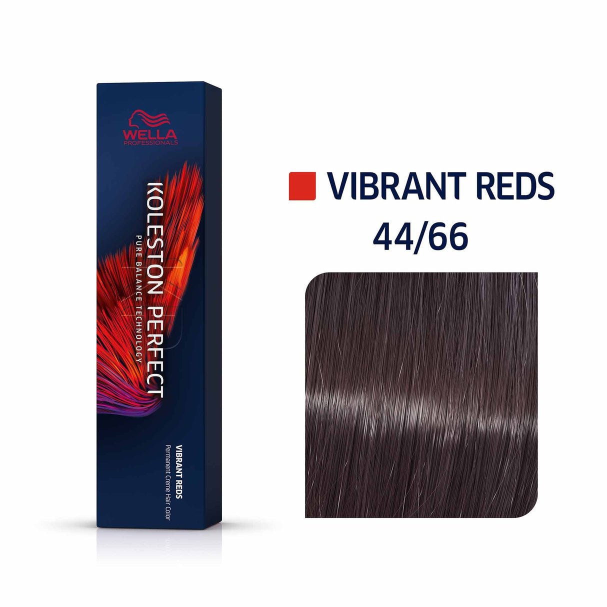 Wella Professionals, Koleston Perfect Me+, Permanent Hair Dye, 44/66 Medium Brown Intensive Violet Intensive, 60 ml - Feel You