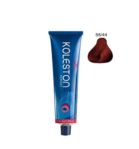 Wella Professionals, Koleston Perfect Me+, Permanent Hair Dye, 55/44 Intense Light Brown Red Red, 60 ml - Feel You