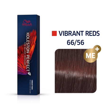 Wella Professionals, Koleston Perfect Me+, Permanent Hair Dye, 66/56 Dark Blonde Intense Violet Mahogany, 60 ml - Feel You