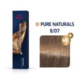 Wella Professionals, Koleston Perfect Me+, Permanent Hair Dye, 8/07 Light Blonde Natural Chestnut, 60 ml - Feel You